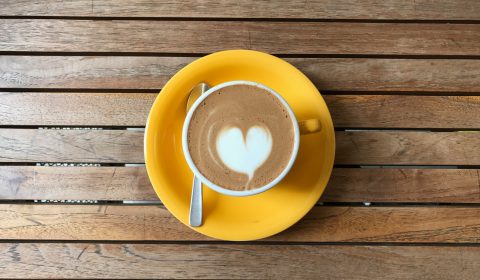 Hartje in je koffie